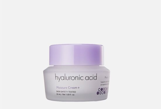 ITSSKIN Hyaluronic Acid Moisture Cream + intensīvi mitrinošs sejas krēms ar hialuronskābi